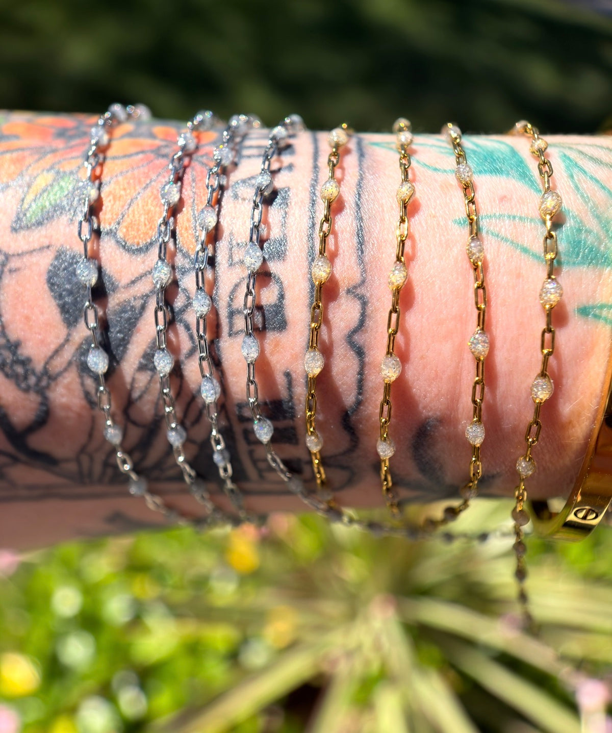 Frost — Sparkly  Sunburst Chain
