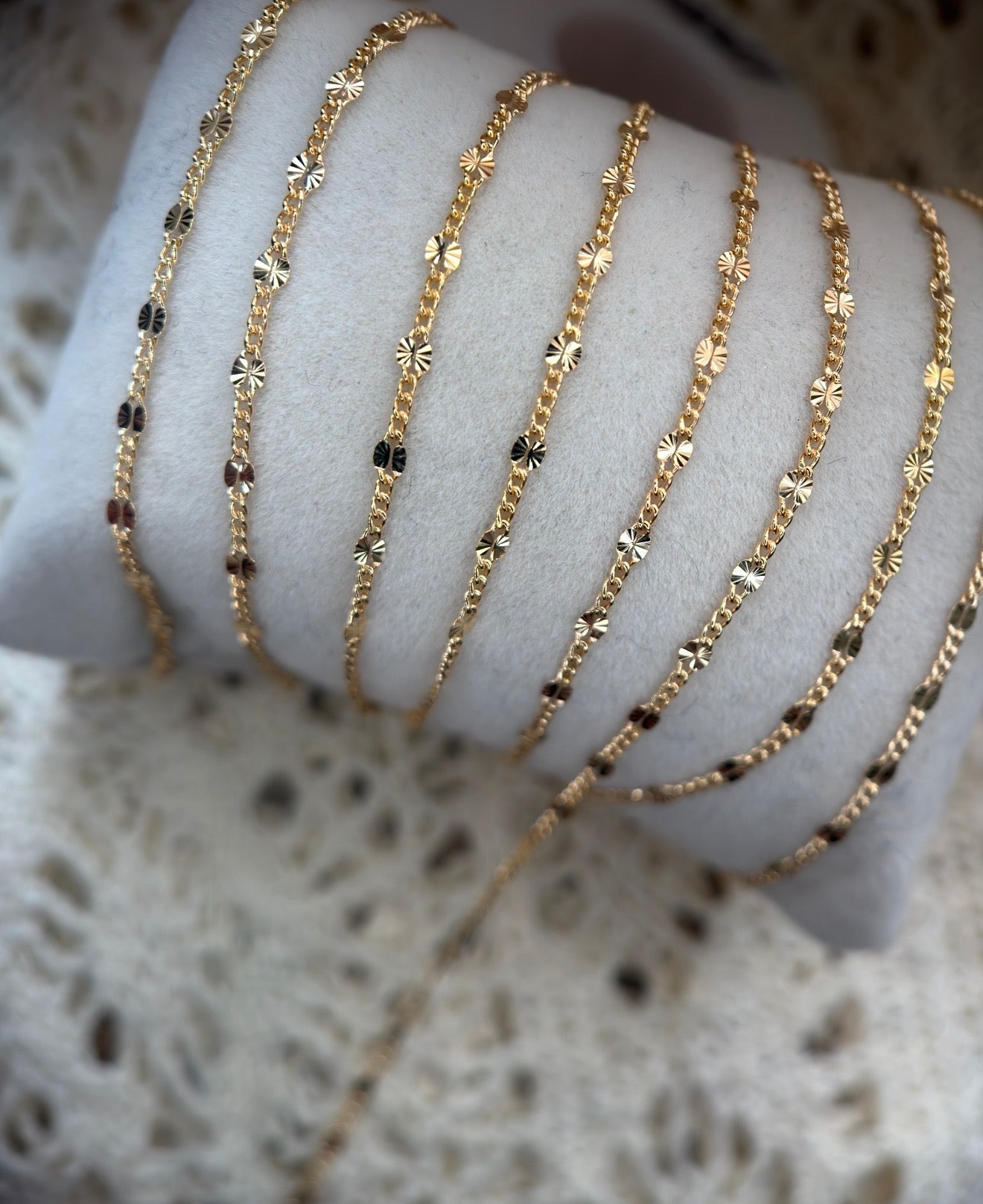 ☀️ Little Sunshine — 14K Gold Filled Sunburst Curb Chain