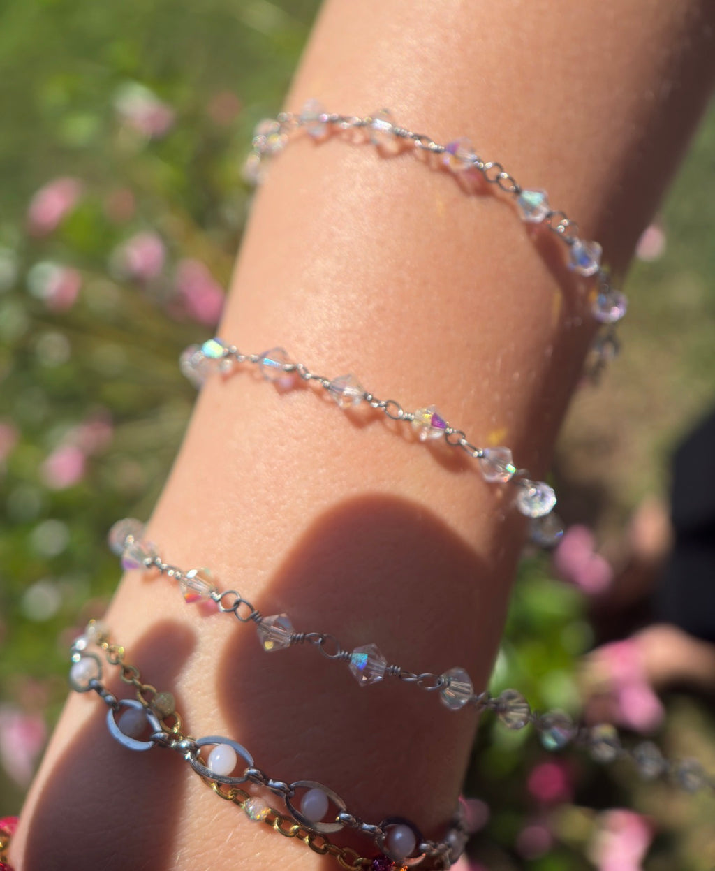 Oaklynn ✨ | Swarovski Wire Wrapped Crystal Chain