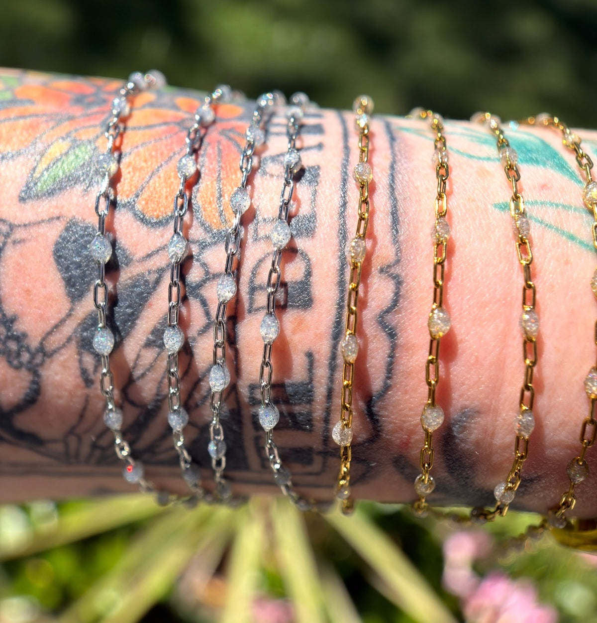 Frost — Sparkly  Sunburst Chain