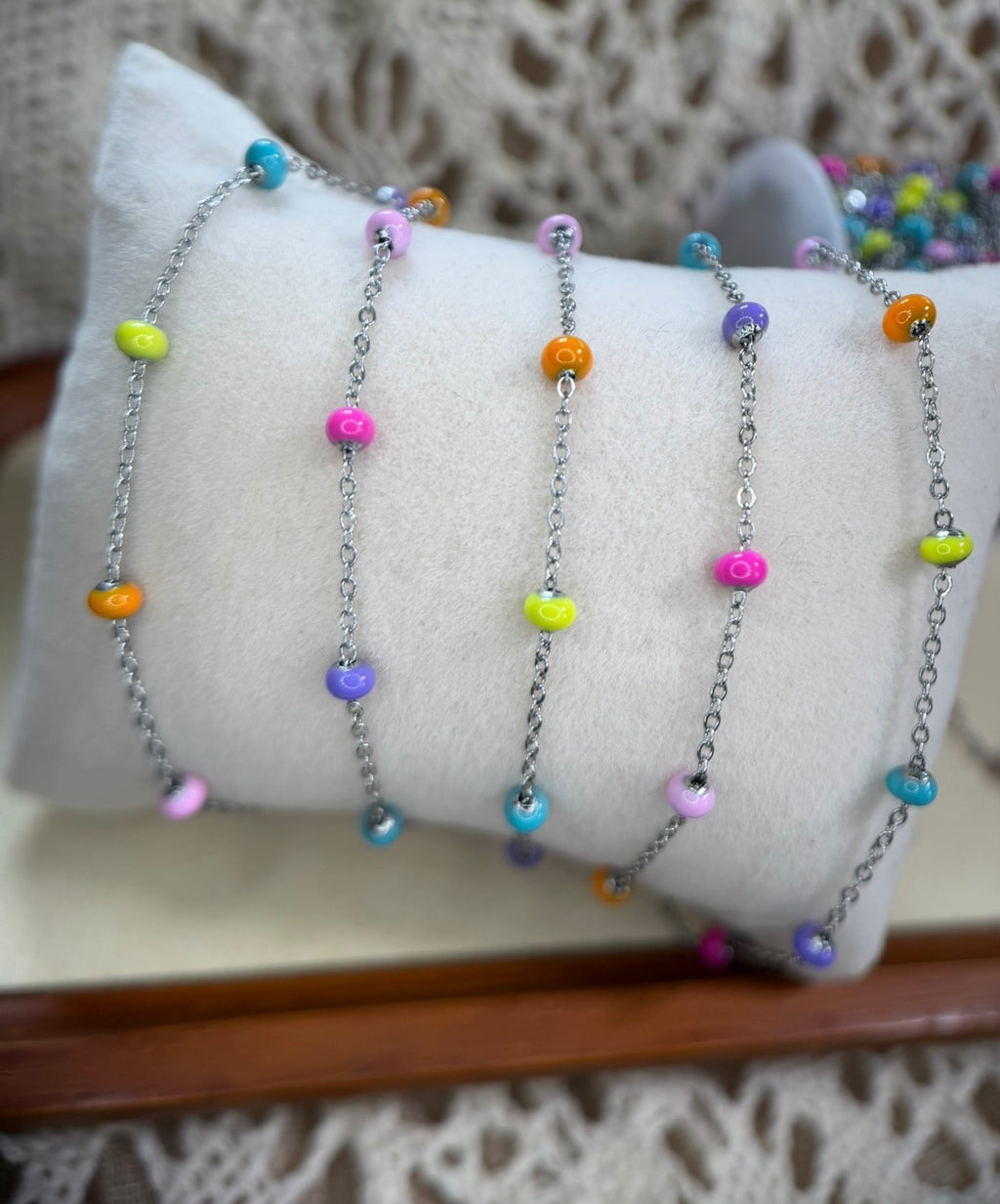 Neon Lights — Neon Enamel Satellite Chain