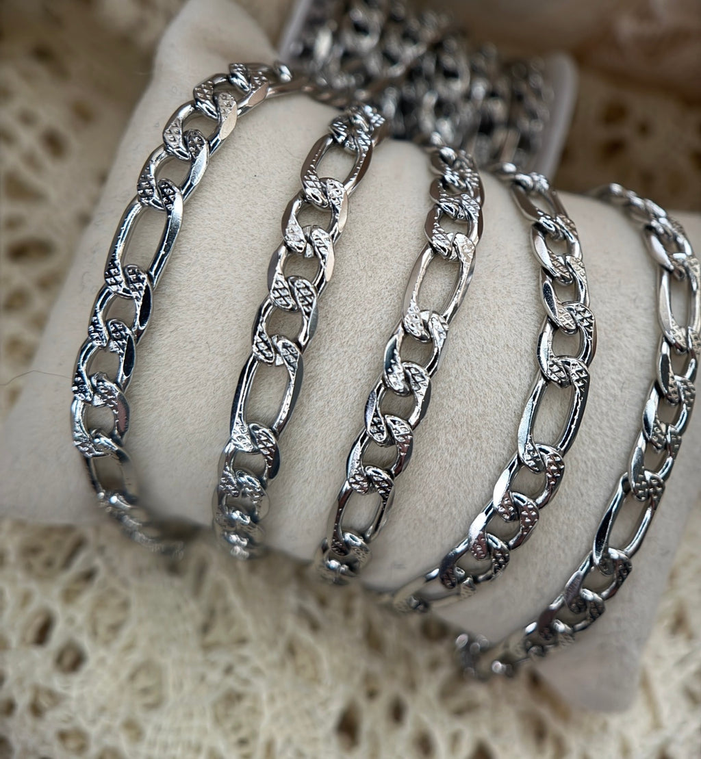 🤠 THE OUTLAW | Diamond-Cut Figaro ⛓️✨
