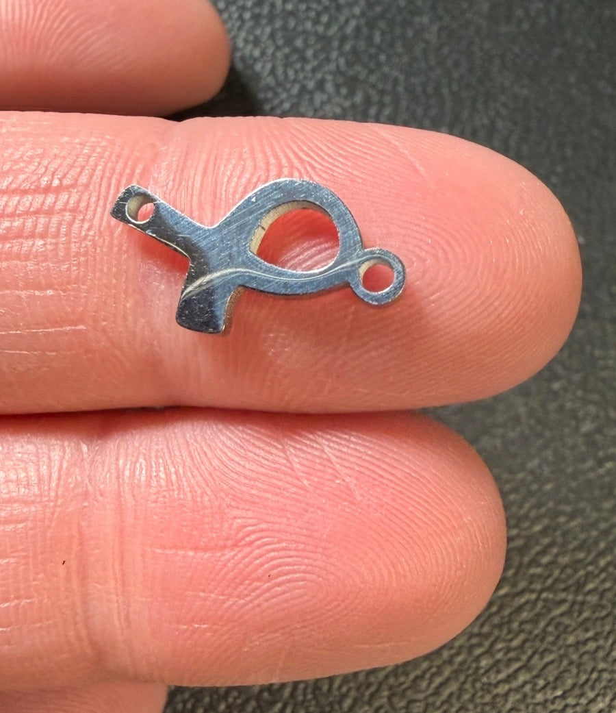 Hope in Every Link – Breast Cancer Awareness Connector Charm