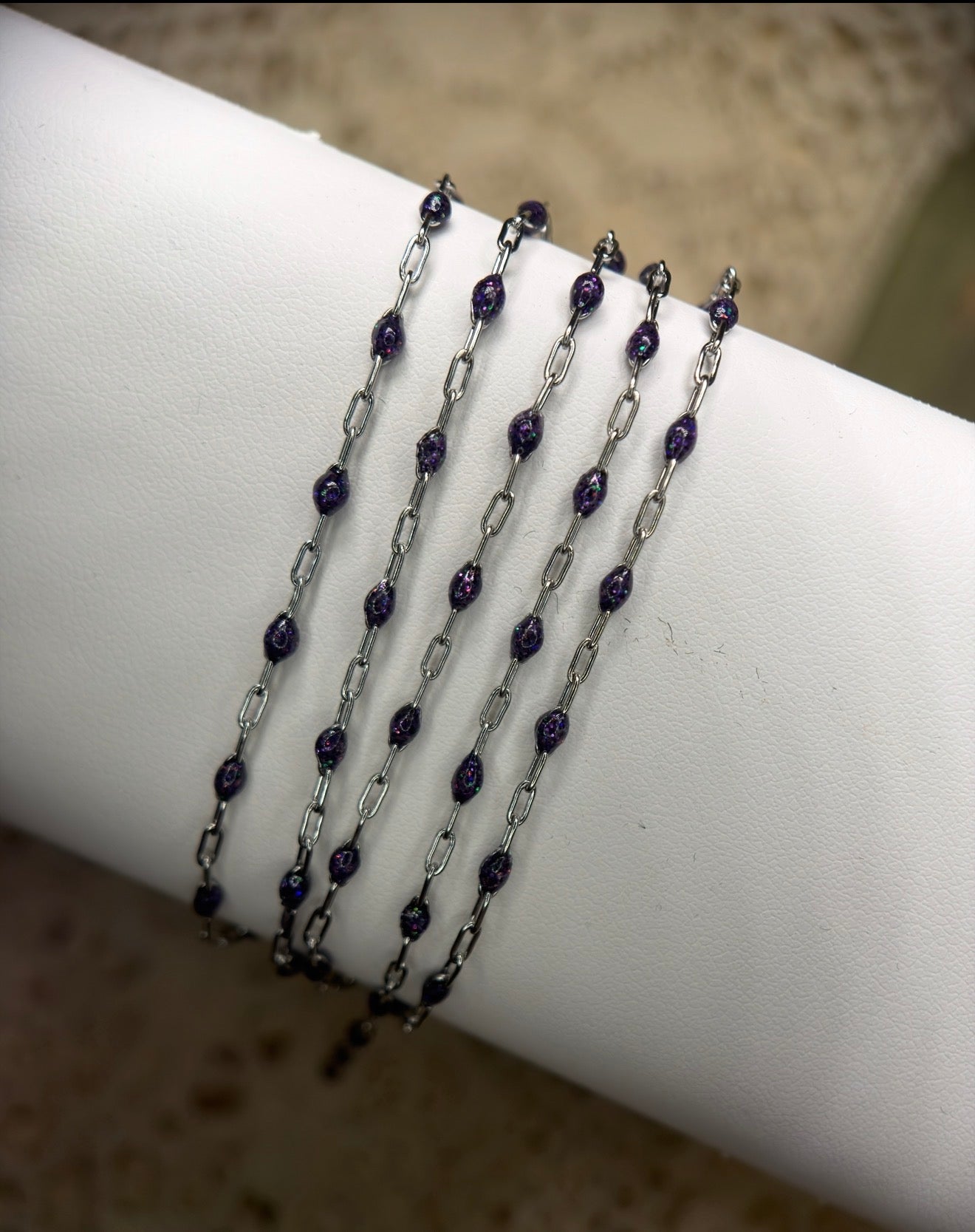 14K PVD/316 Stainless Steel Birthstone - June