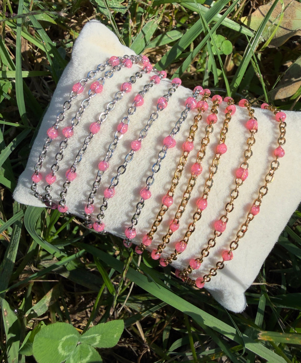 Pink Petal Glow Chain