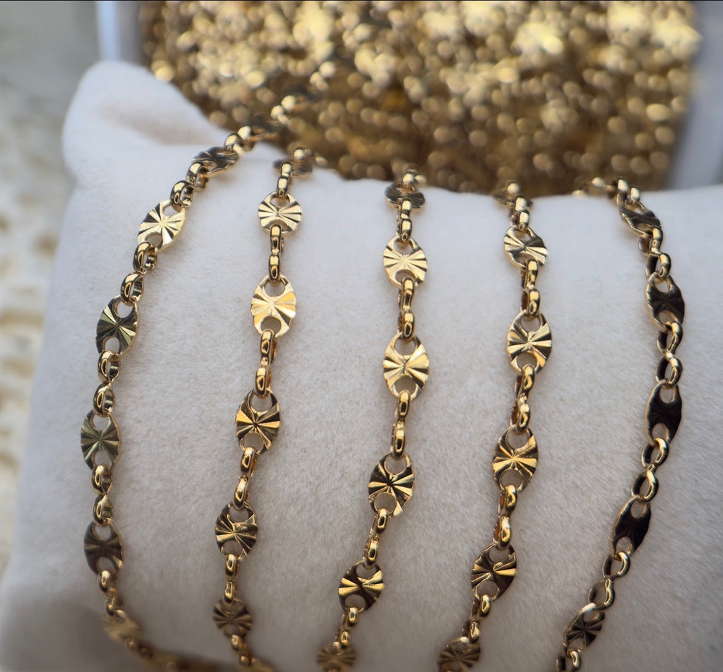 The Mariner Luxe™ Textured Mariner Chain