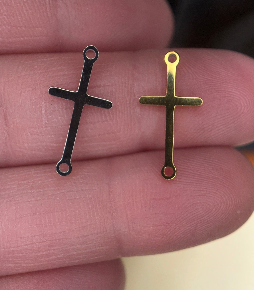 Cross connector charm