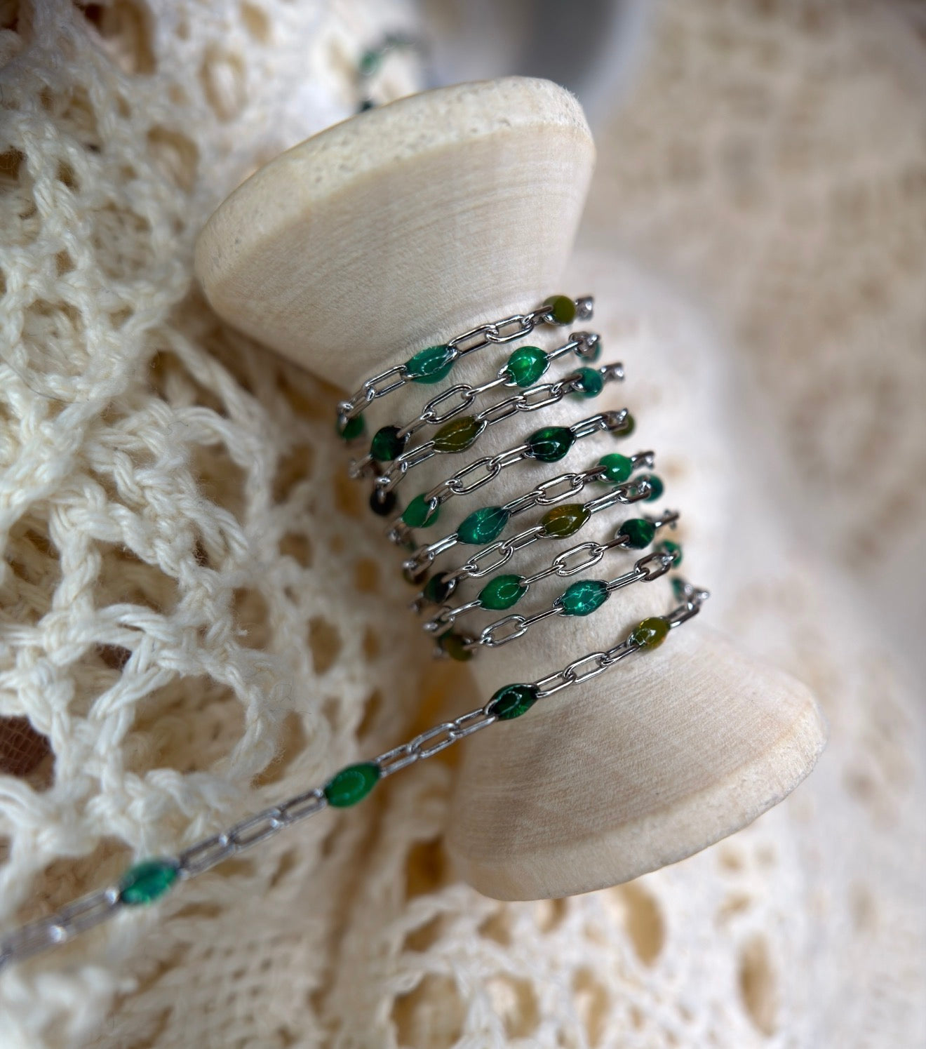 Green AF Sunburst Chain