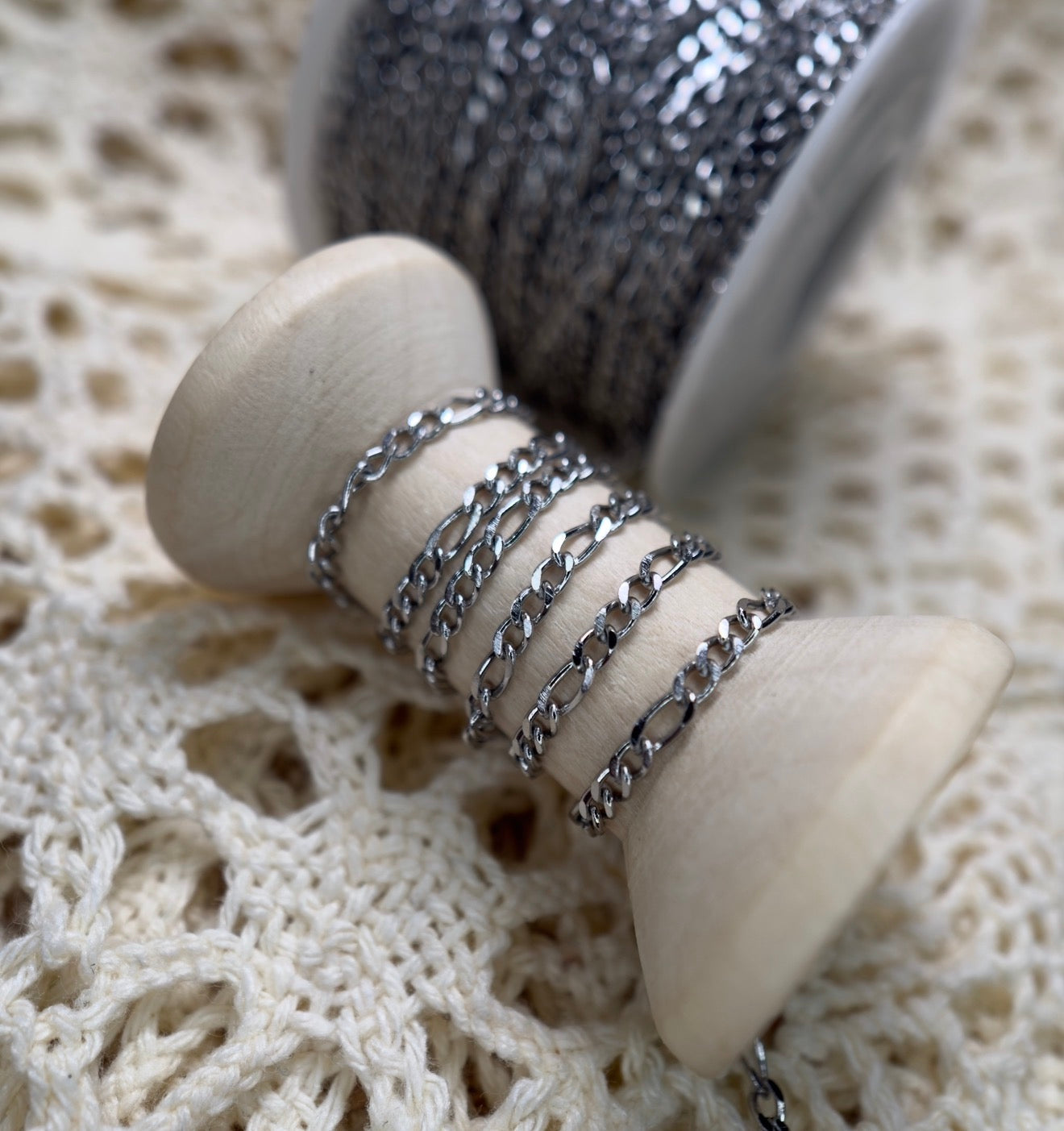 Stainless Steel Figaro Chain