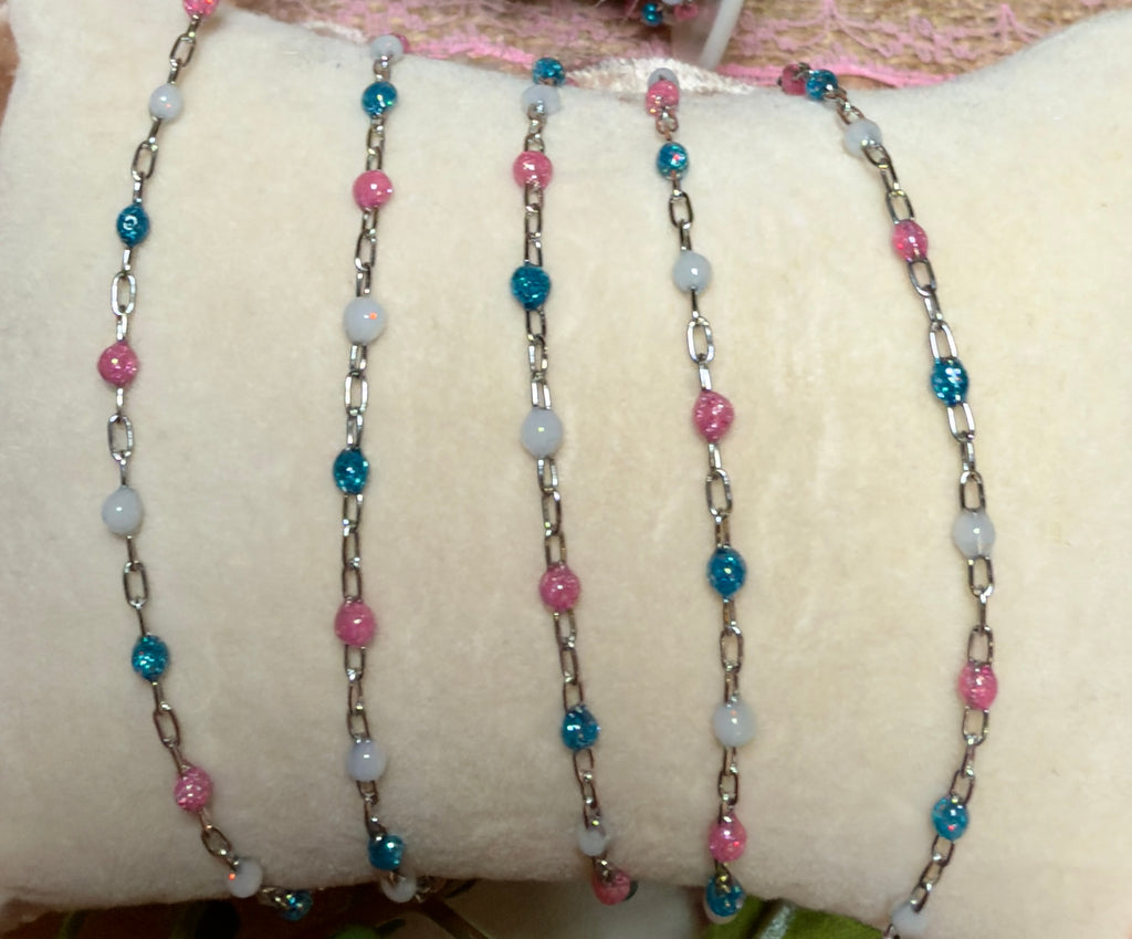 The Malibu | Stainless Silver Paper Clip Chain