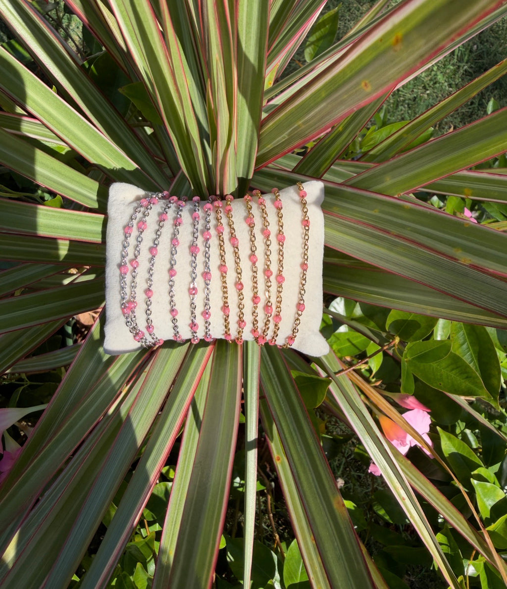 Pink Petal Glow Chain