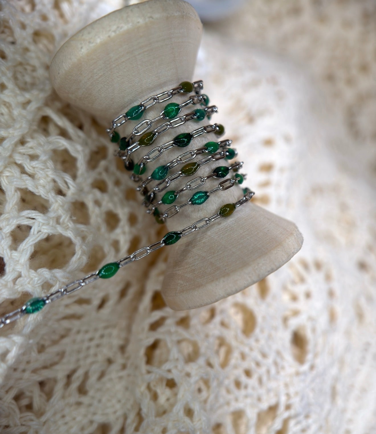 Green AF Sunburst Chain