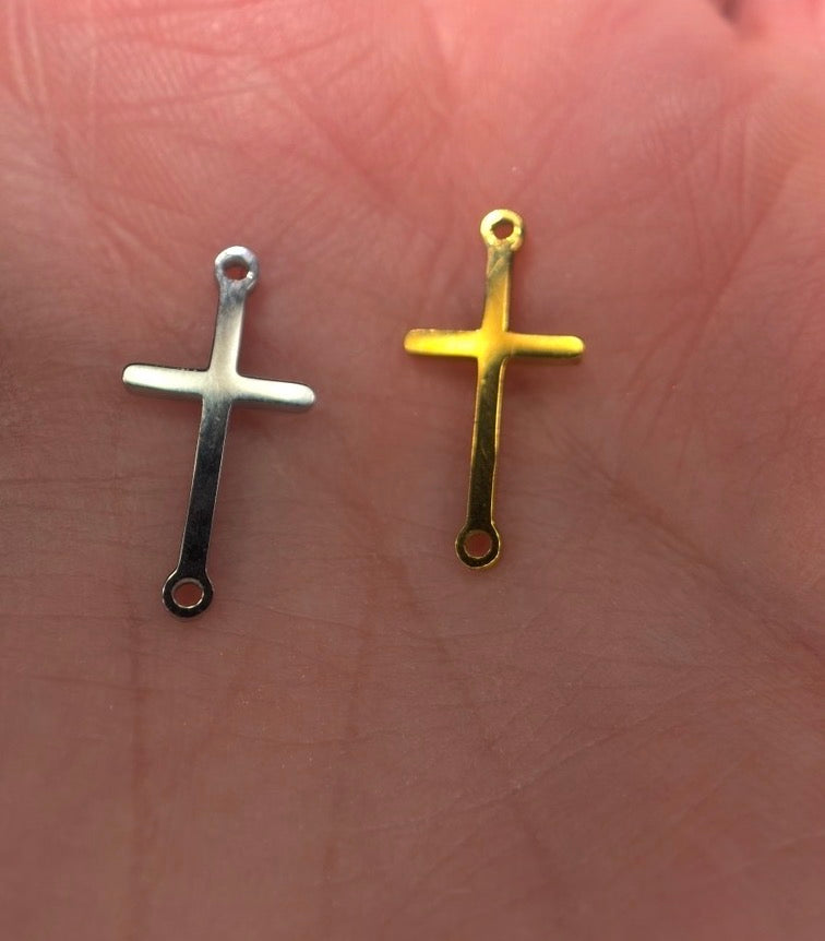Cross connector charm
