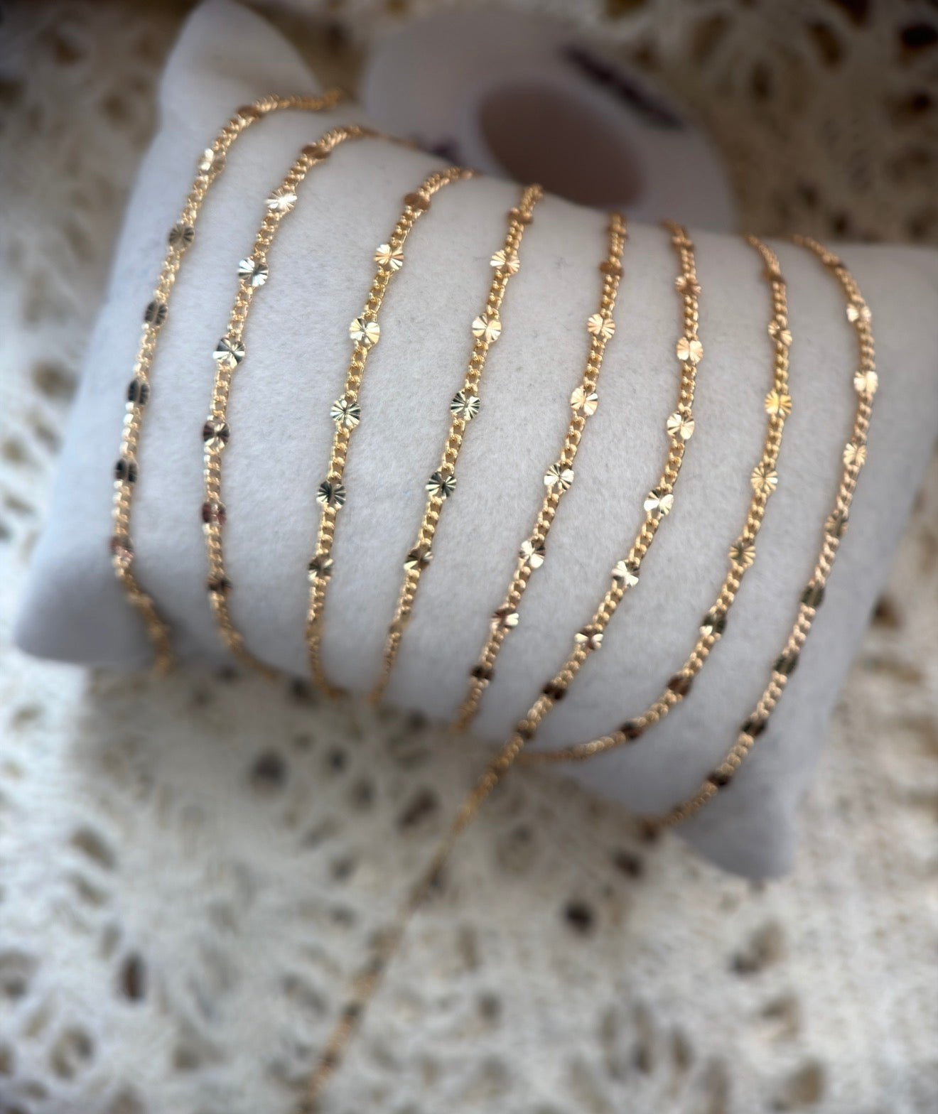 ☀️ Little Sunshine — 14K Gold Filled Sunburst Curb Chain