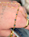 Mermaid Lagoon™ Sparkly Teal Satellite Cable Chain