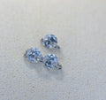 Luxe Link|Triple CZ Connector Charm | Pre-Drilled • Permanent Jewelry Ready