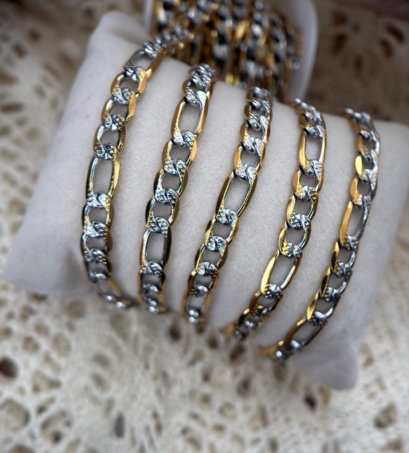 🤠 THE OUTLAW | Diamond-Cut Figaro ⛓️✨