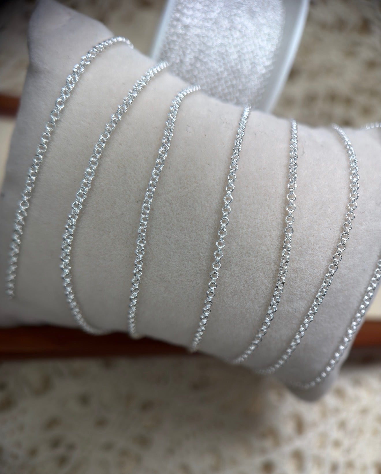 ✨ The Dolly Double Rolo — Sterling Silver ✨