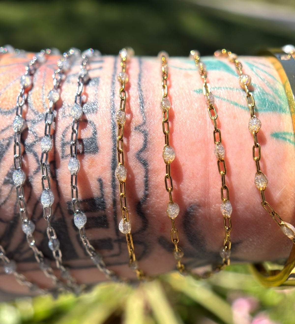 Frost — Sparkly  Sunburst Chain