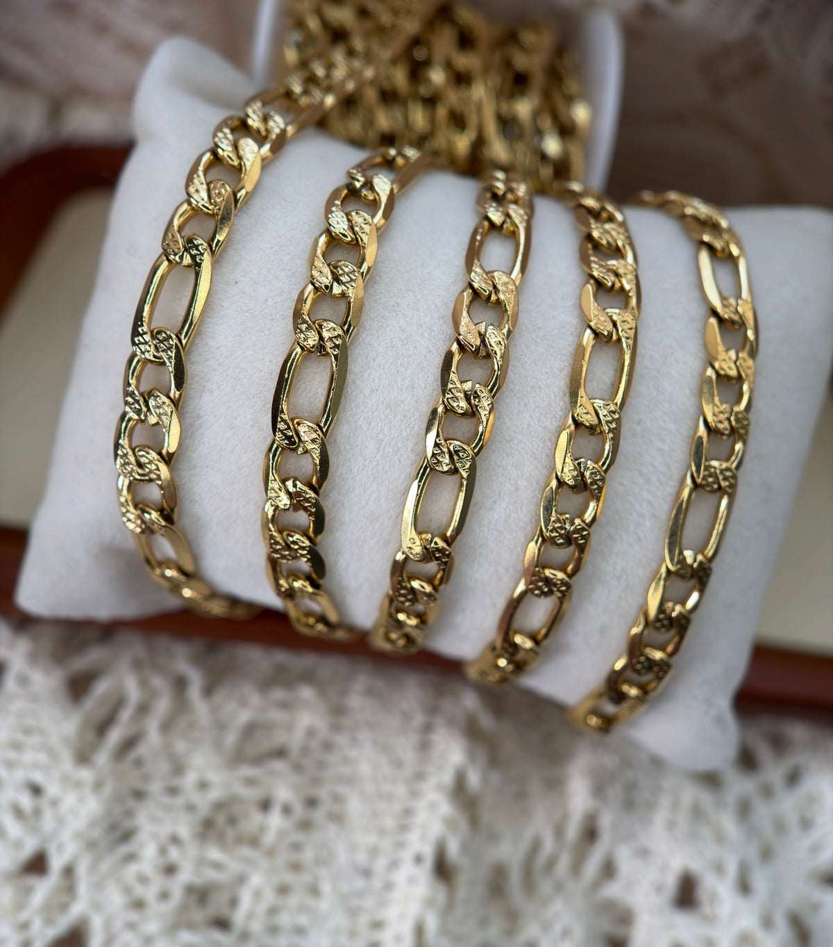 🤠 THE OUTLAW | Diamond-Cut Figaro ⛓️✨