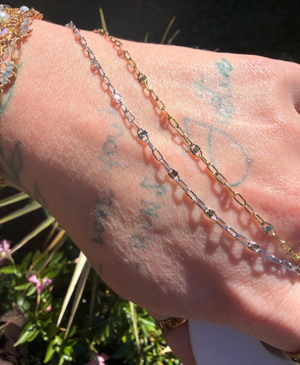 Sunburst Luxe Paperclip 1:3 — A Bigger Link | The Same Lilly Rose Glow