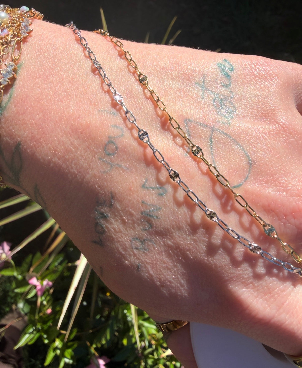 Sunburst Luxe Paperclip 1:3 — A Bigger Link | The Same Lilly Rose Glow