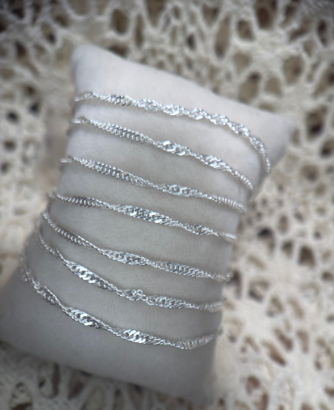 ✨ Twist & Shout | 2.4 mm Singapore Twist Chain ✨
