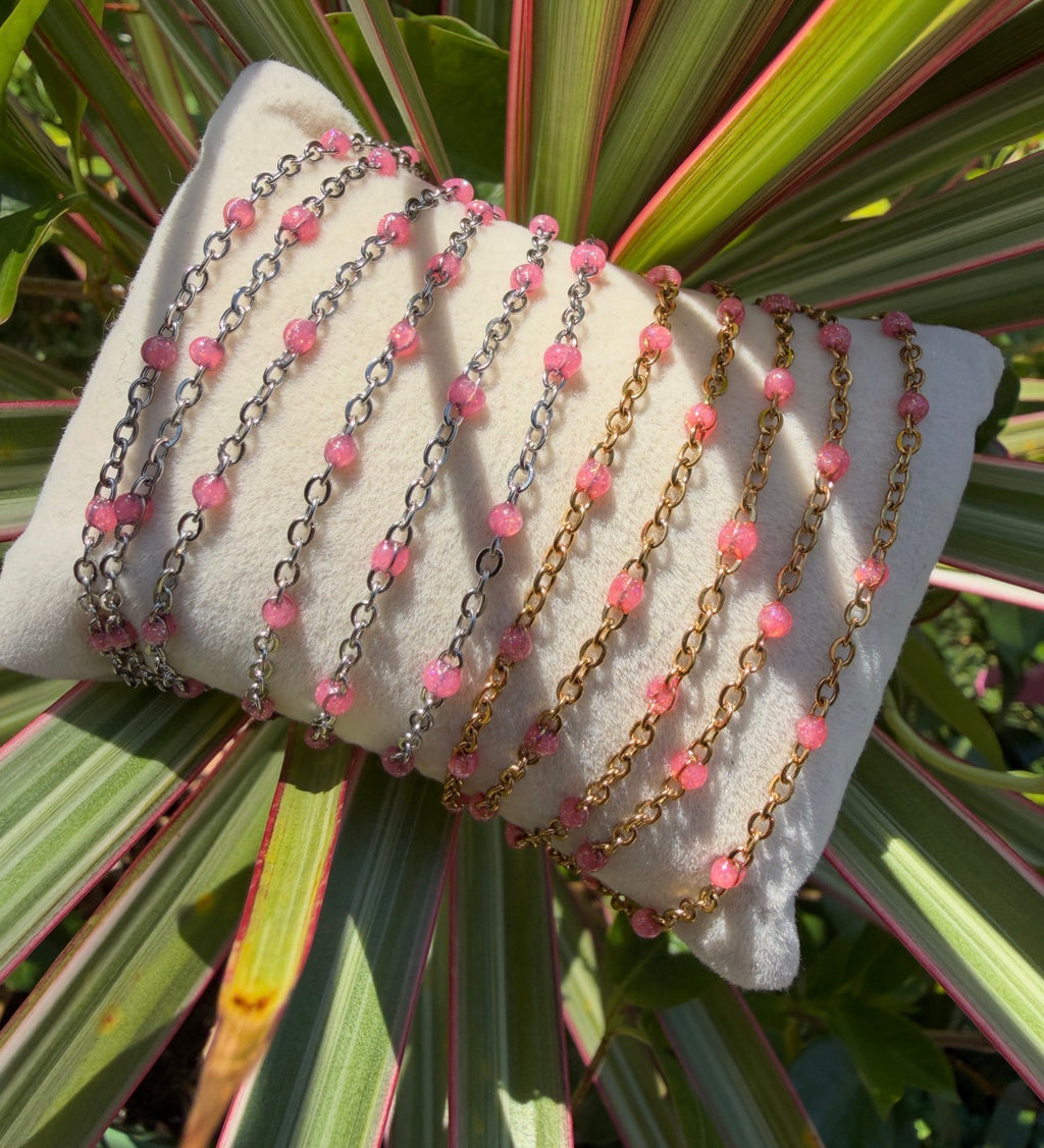 Pink Petal Glow Chain