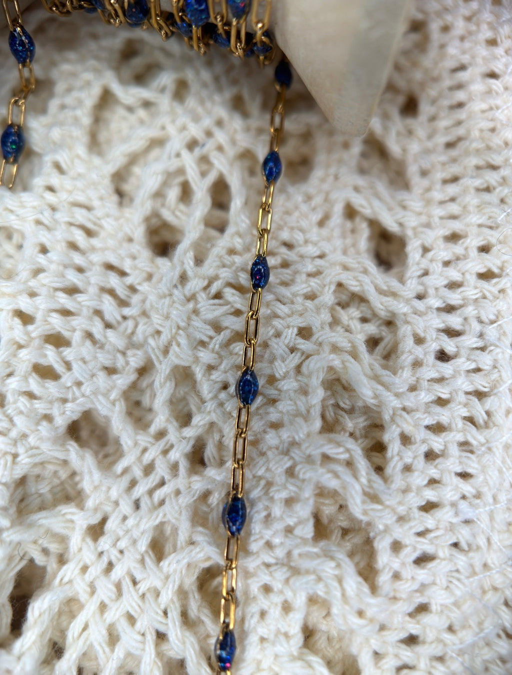 14K PVD/316 Stainless Steel Birthstone - September Sapphire