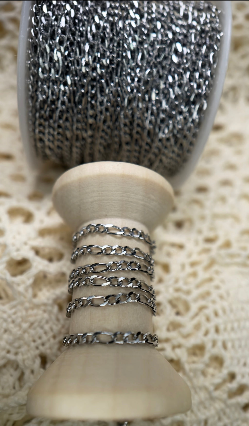 Stainless Steel Figaro Chain