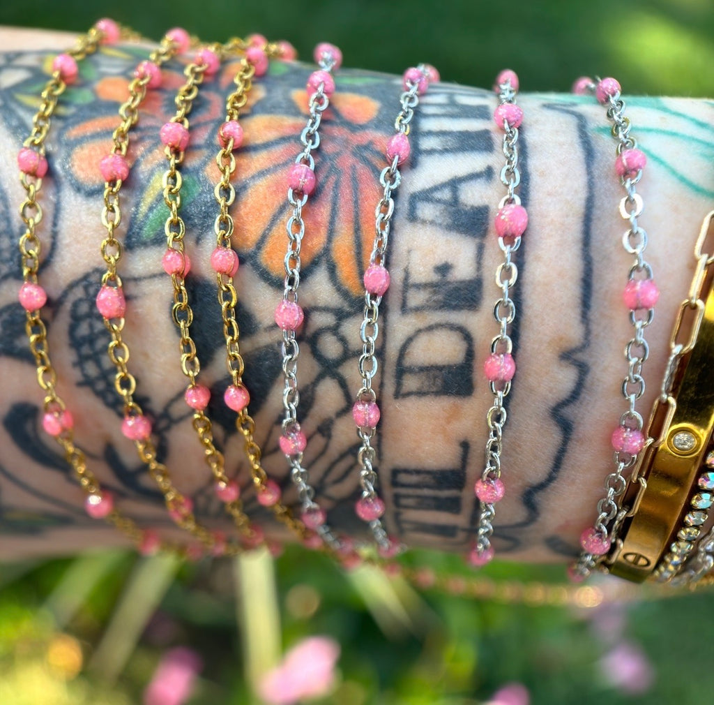 Pink Petal Glow Chain