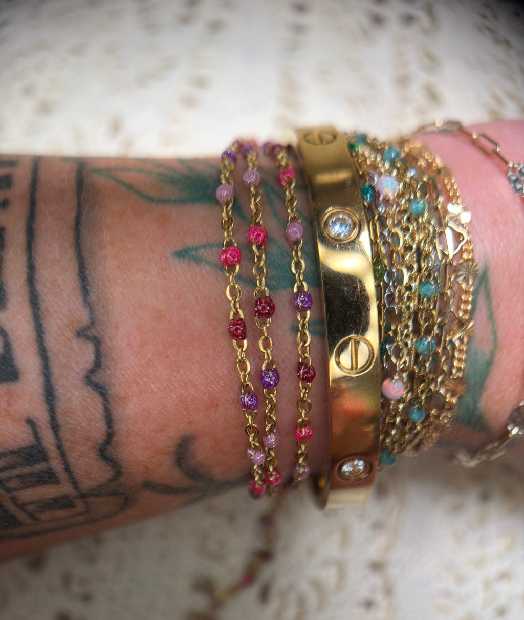 Cherry Cola Collection – 14K PVD Gold