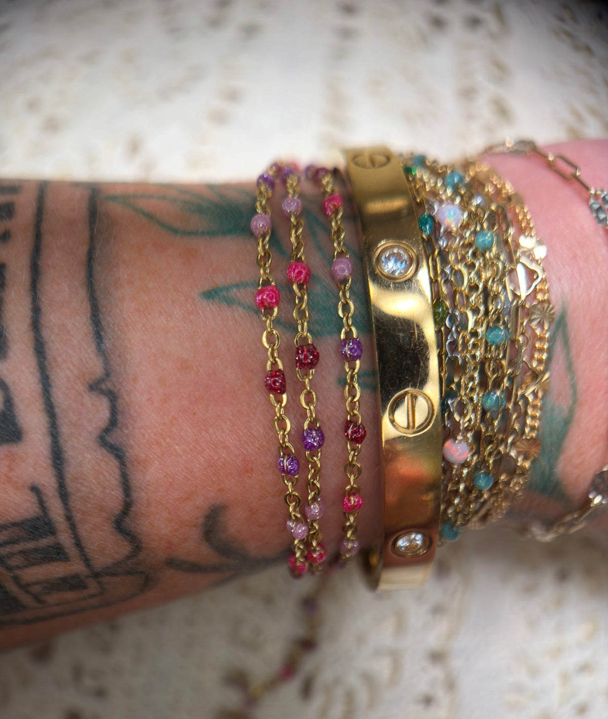 Cherry Cola Collection – 14K PVD Gold
