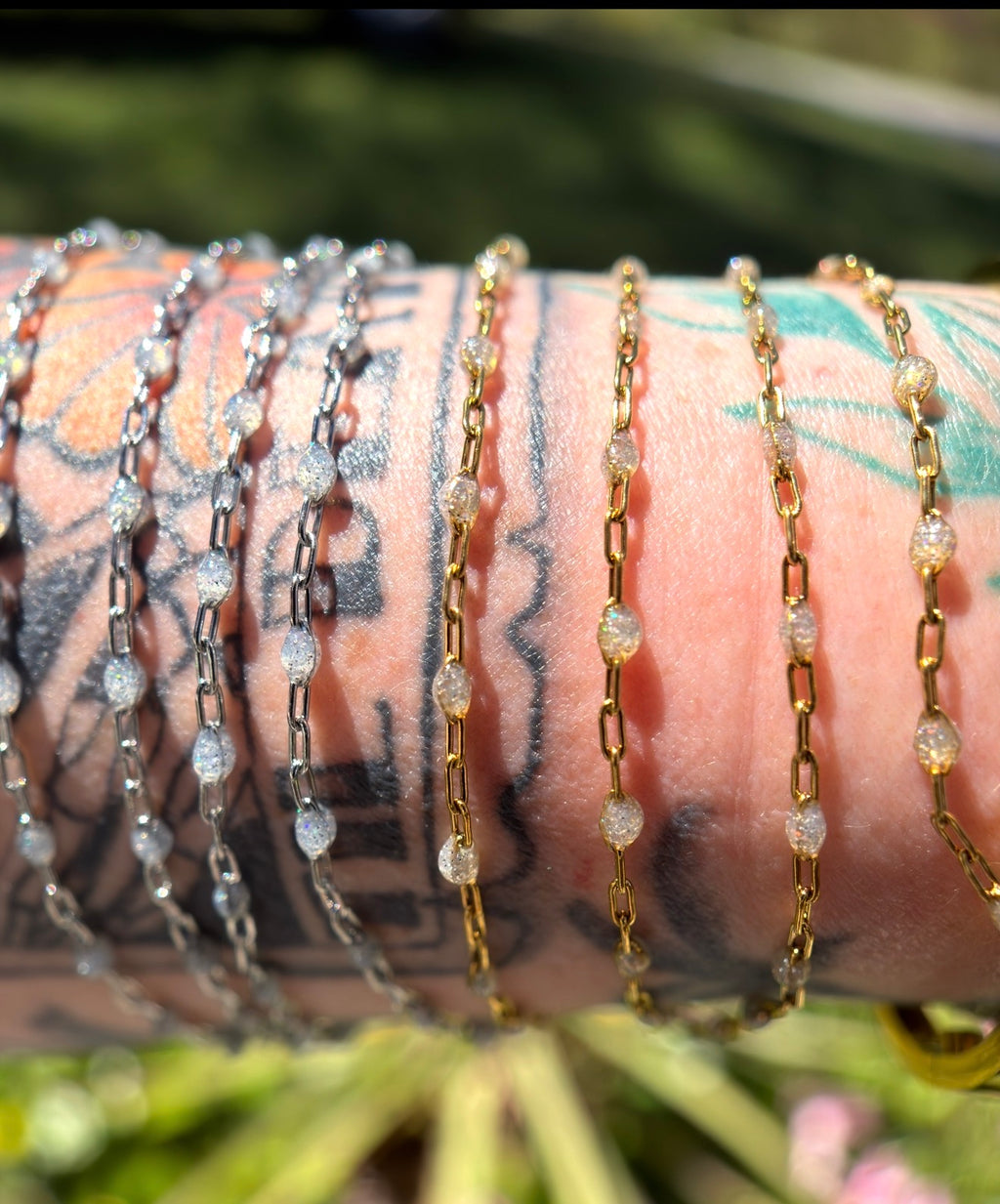 Frost — Sparkly  Sunburst Chain