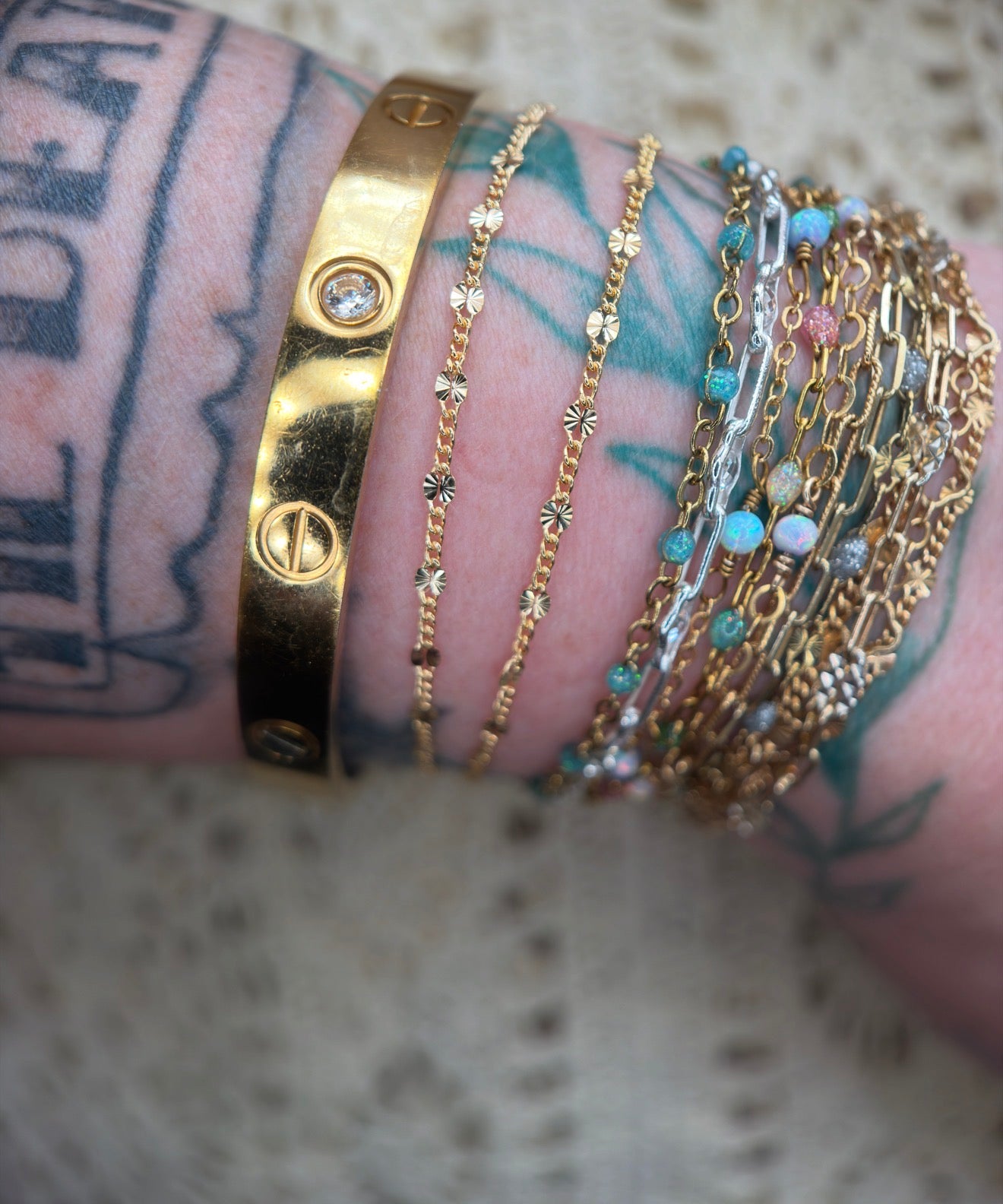 ☀️ Little Sunshine — 14K Gold Filled Sunburst Curb Chain
