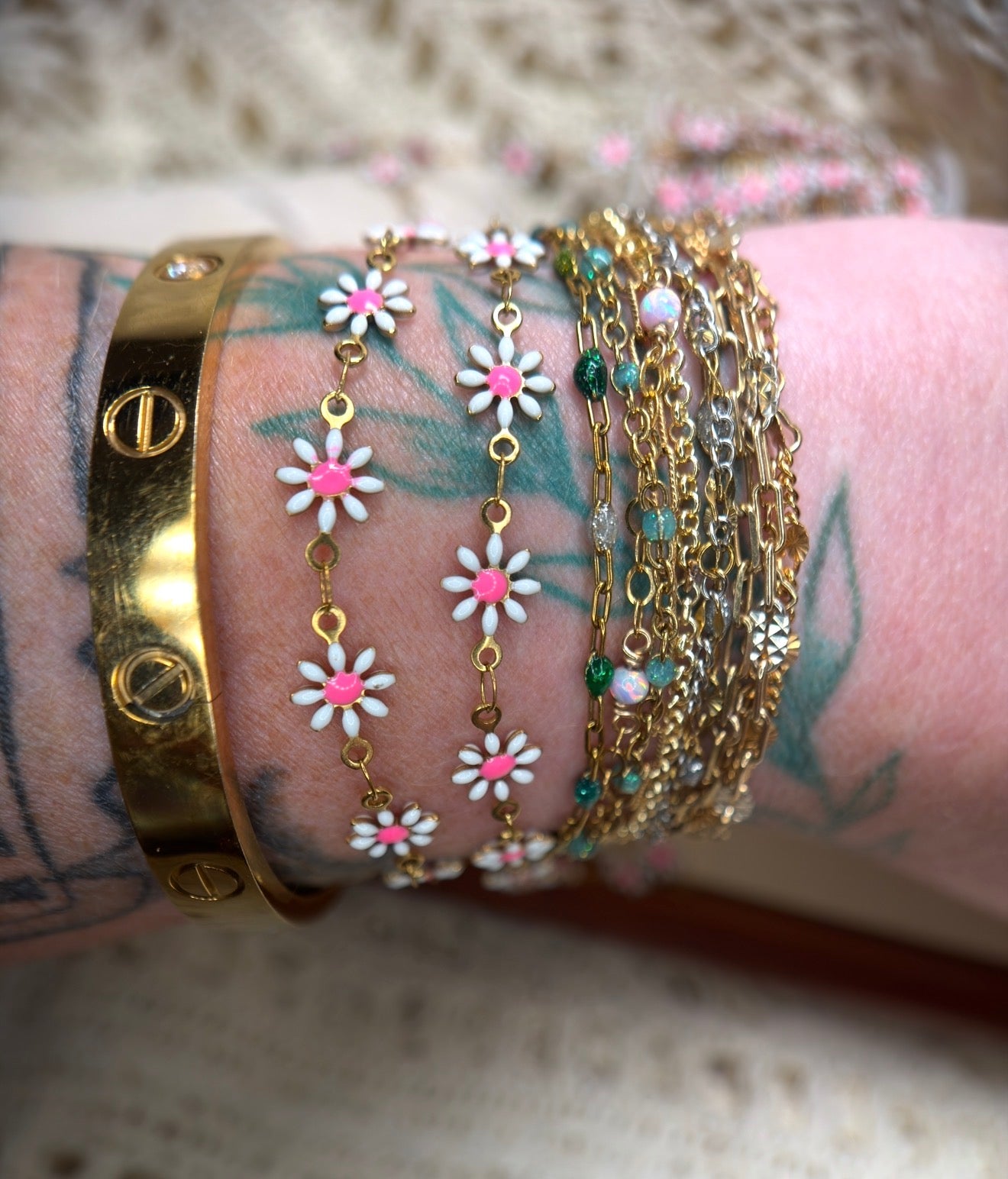 Pink Posy | Limited Edition Daisy Chain
