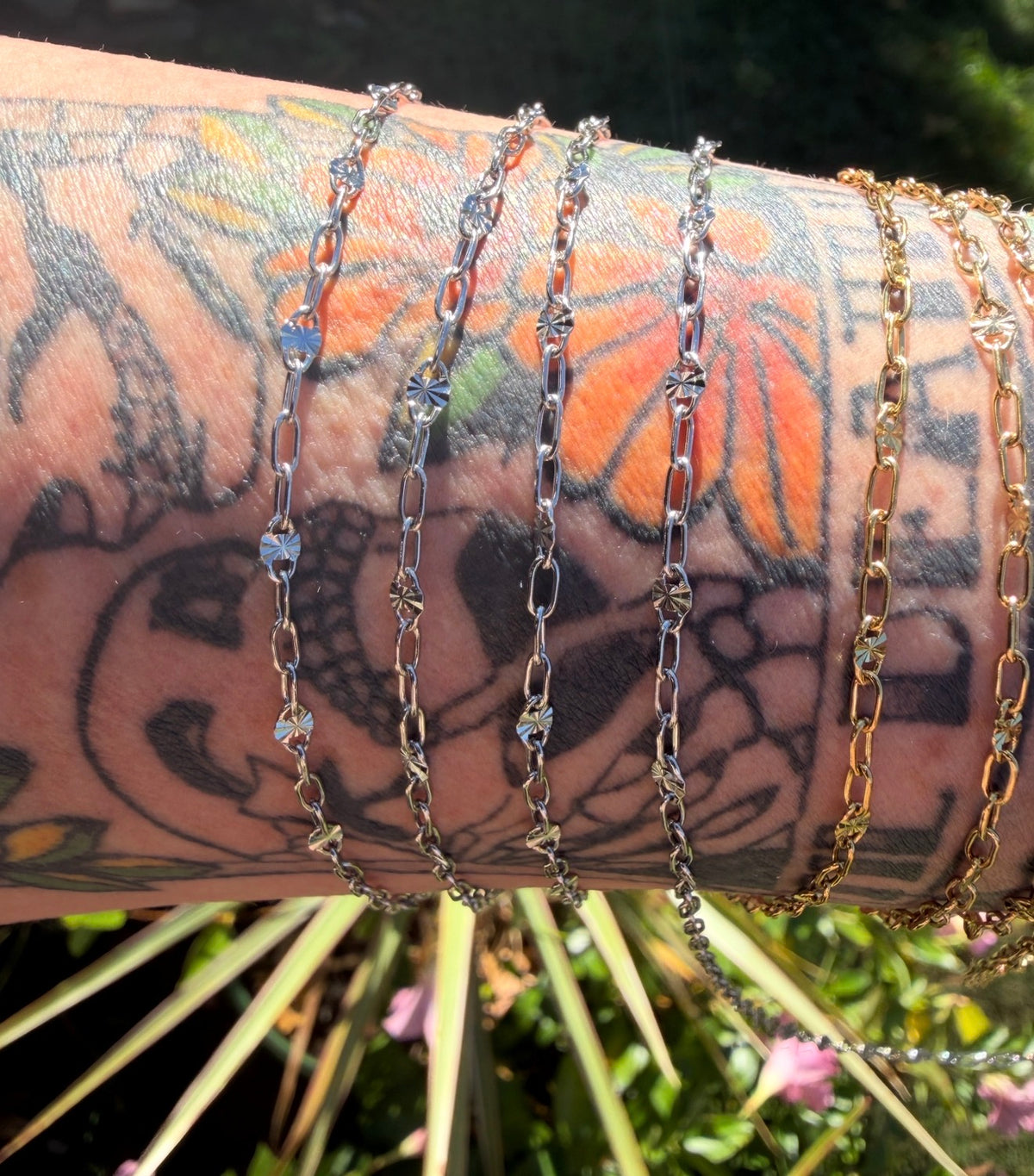 Sunburst Luxe Paperclip 1:3 — A Bigger Link | The Same Lilly Rose Glow