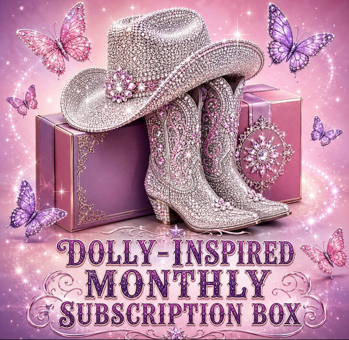 🎀✨ THE DOLLY-INSPIRED MONTHLY SUBSCRIPTION BOX ✨🎀