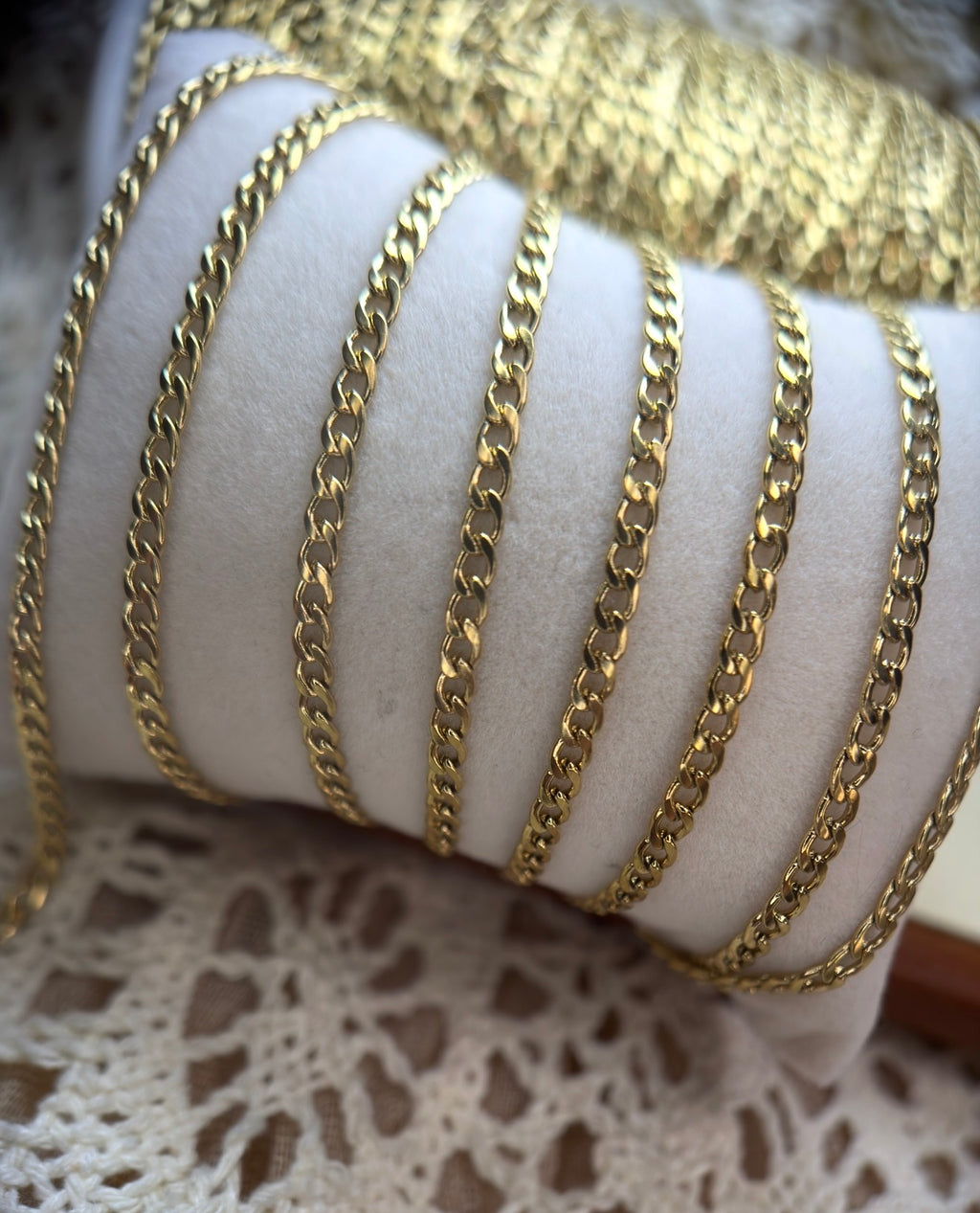 The Basic Babe Cuban | 3mm 14K PVD Gold