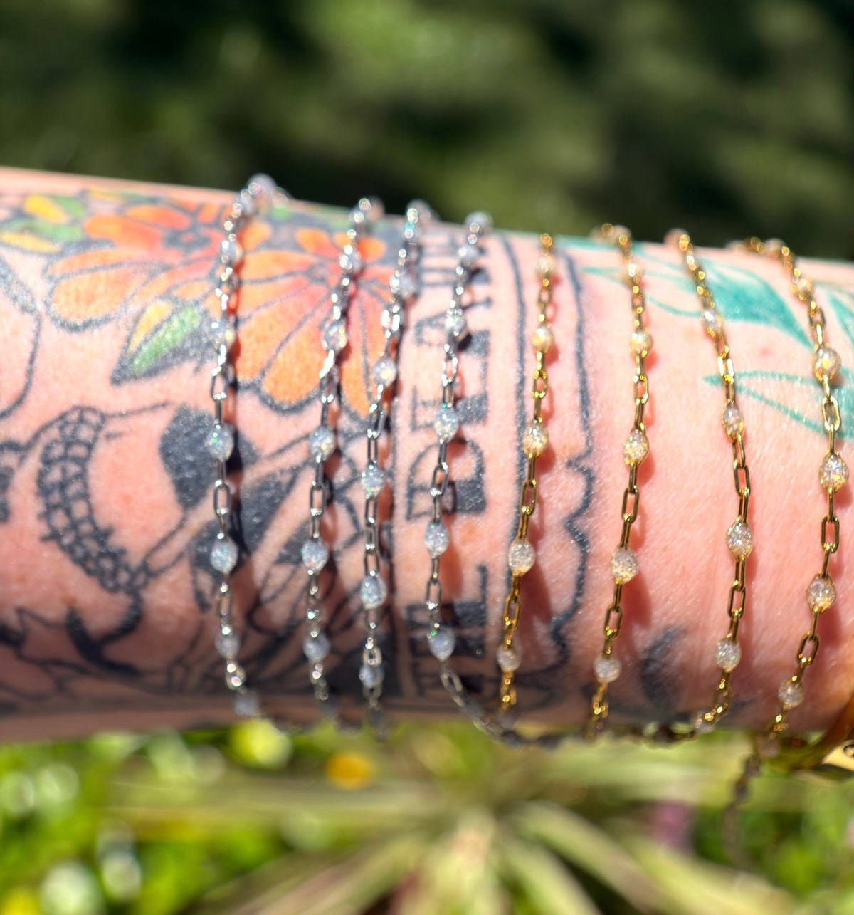 Frost — Sparkly  Sunburst Chain