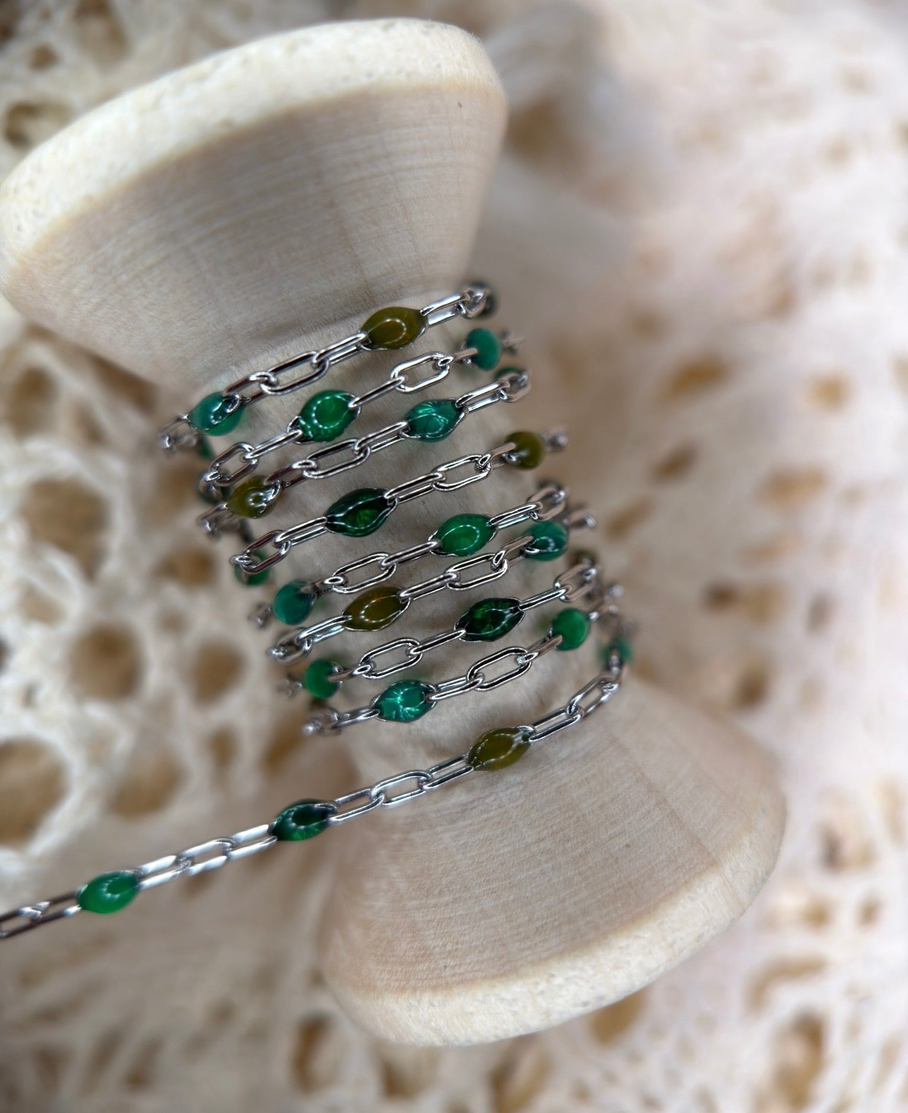 Green AF Sunburst Chain