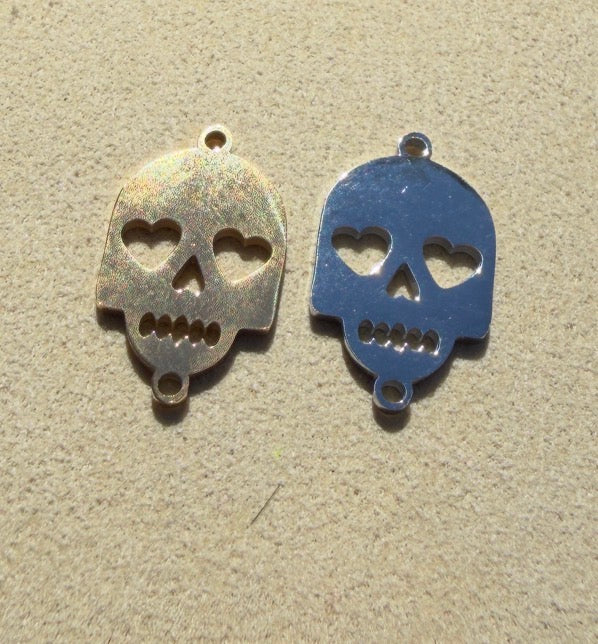Skelly Sweetheart Skeleton Connector Charm