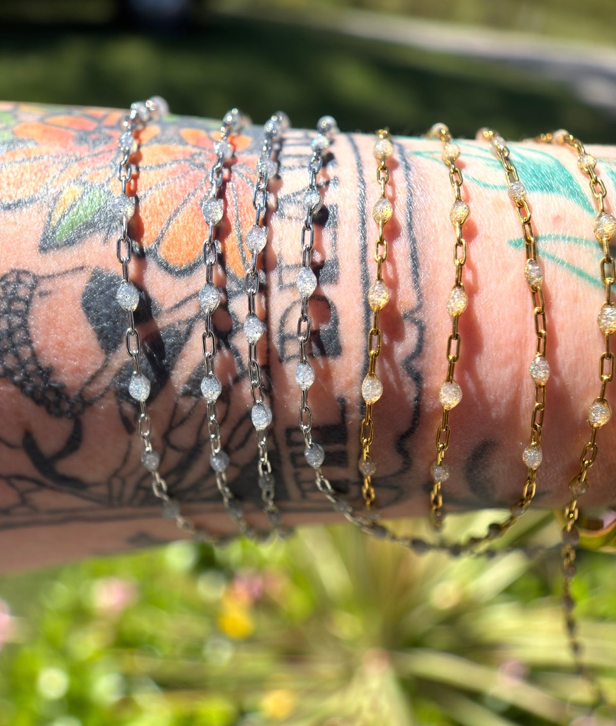 Frost — Sparkly  Sunburst Chain