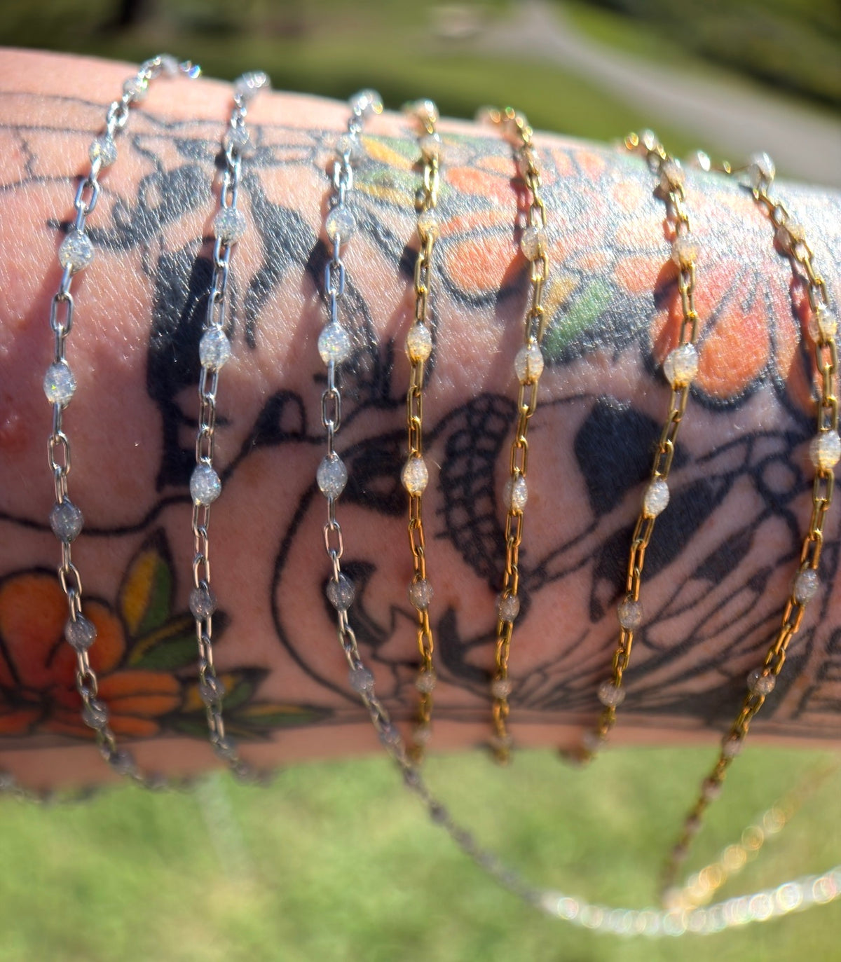 Frost — Sparkly  Sunburst Chain