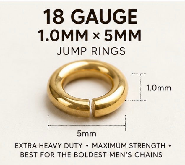 Stainless Jump Rings | Men’s Collection
