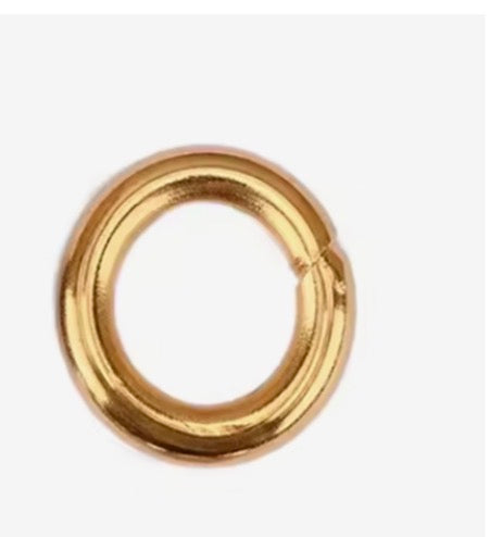 Stainless Jump Rings | Men’s Collection PVD Gold