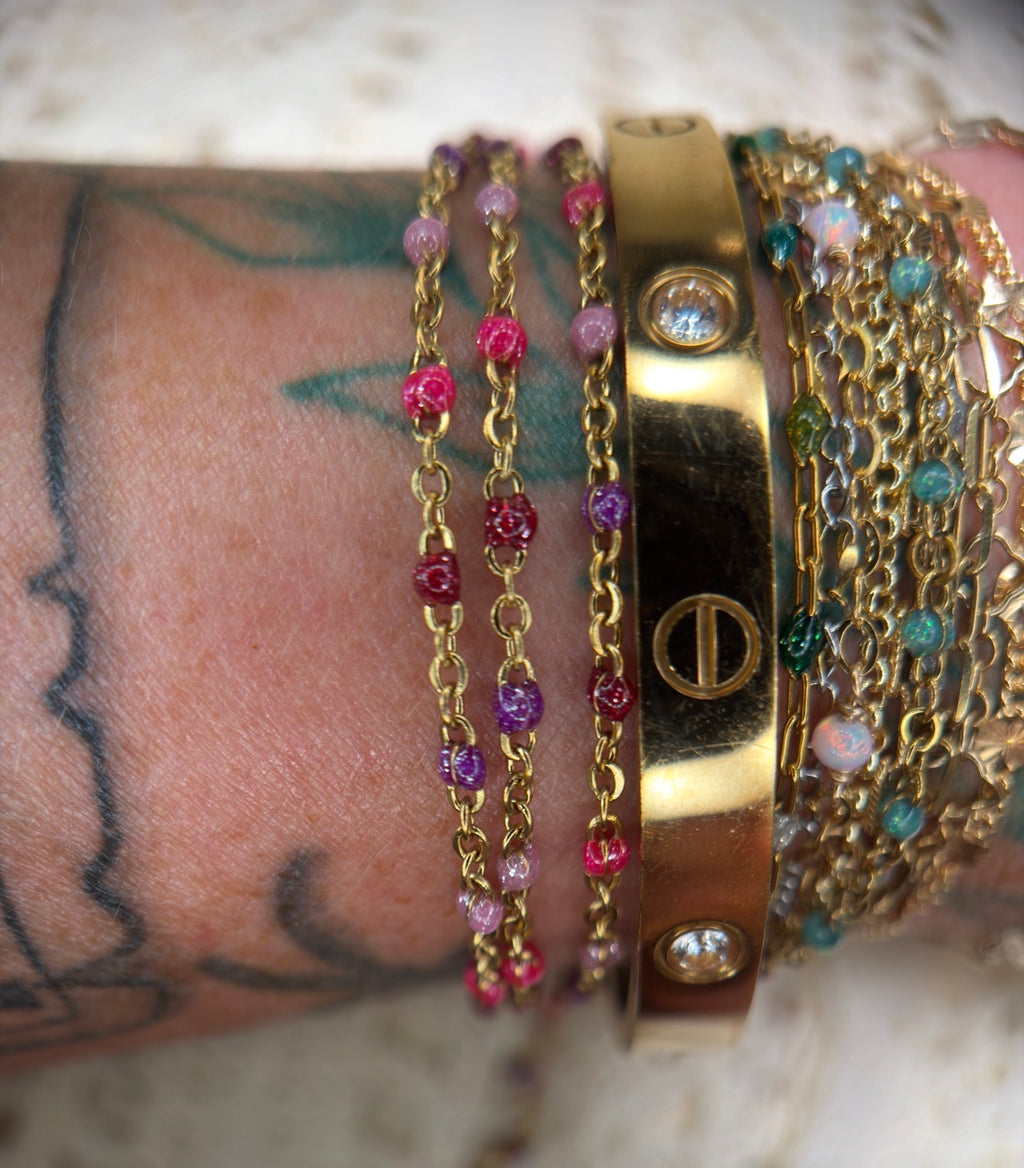Cherry Cola Collection – 14K PVD Gold