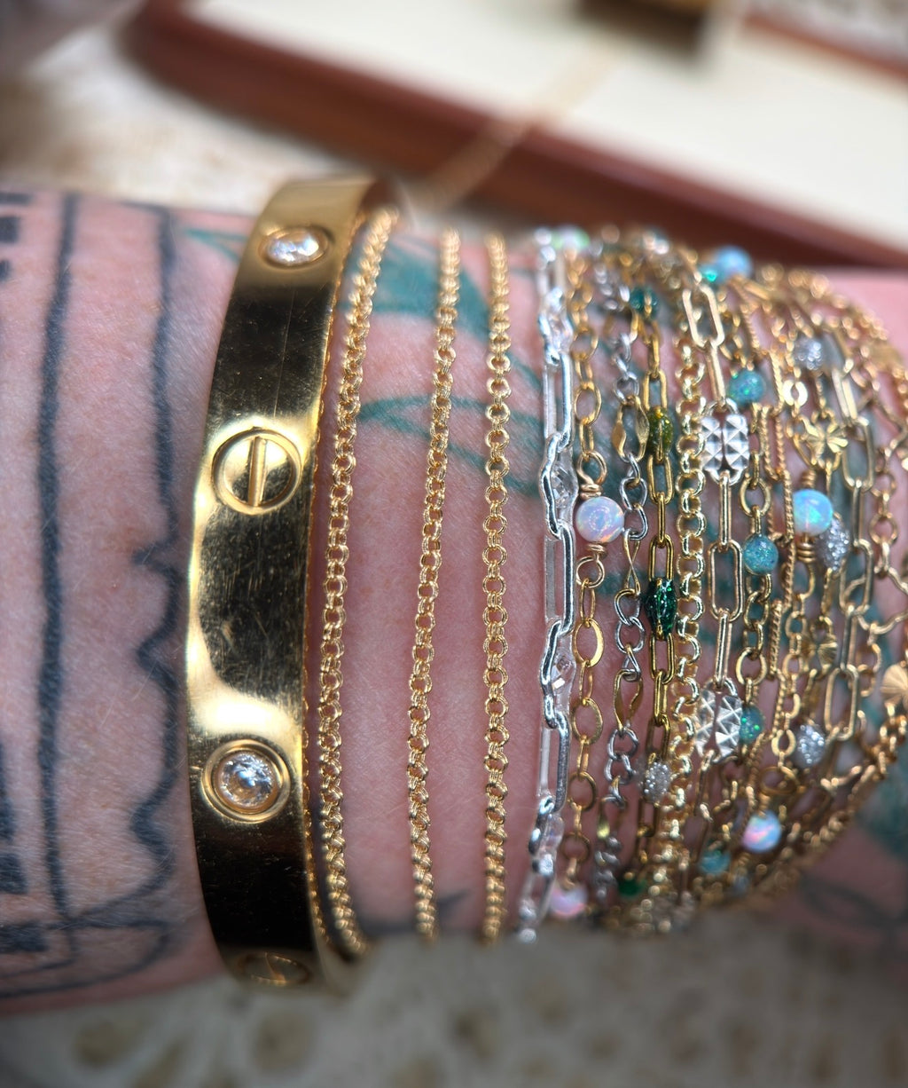 ✨ The Dolly Double Rolo ✨

14K Gold Filled