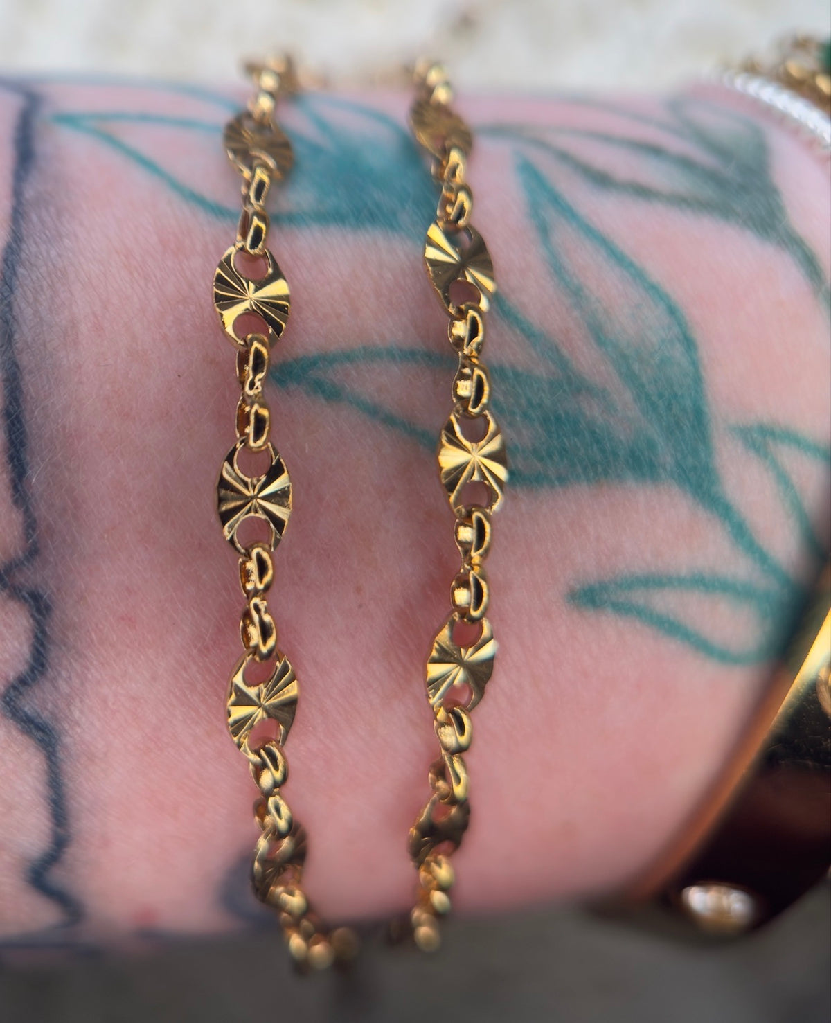 The Mariner Luxe™ Textured Mariner Chain