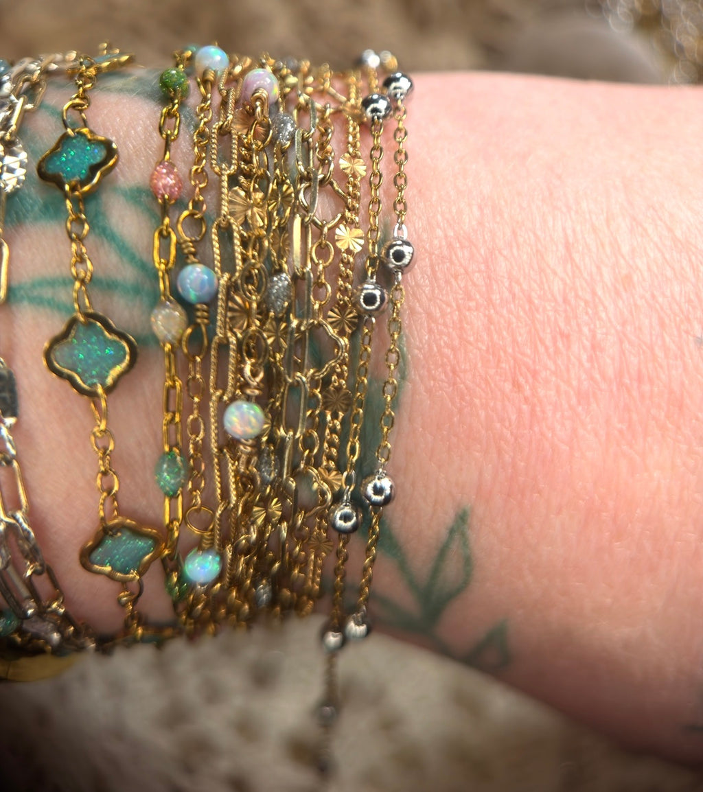 ✨ Classy Bae Two-Tone Satellite Chain